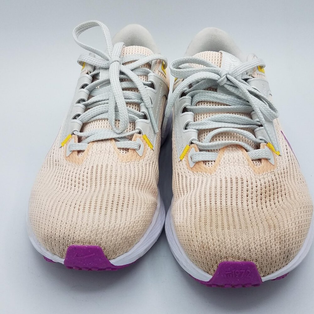 Nike Air Zoom Pegasus 40 Sneakers Womens 6 Guava Ice/Purple FN7991-800 Shoes